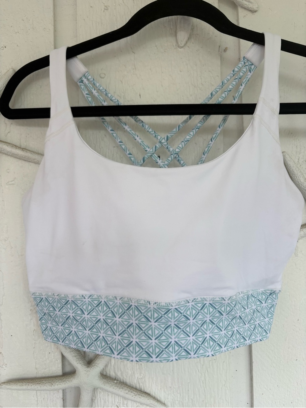 Southern Tide Cropped Tank Longline Sports Bra
